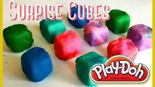 Play Doh Sparkle Surprise Cubes Color Eggs