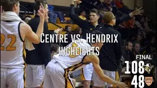 Centre Men's Basketball vs. Hendrix Highlights