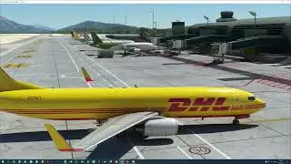 LDDU Dubrovnik Approach and Landing