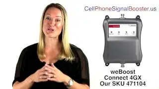 weBoost Connect 4G-X | weBoost 471104 Cell Phone Signal Booster