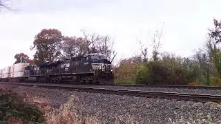 NS 294 the J B Hunt Container Train east at Cone PA