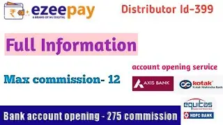 BEST AePS service company EZEEPAY CSP Id full Information video