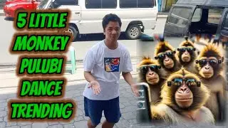 5 little monkey pulubi viral dance at calamba laguna city #jaymar