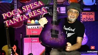 SCHECTER PT STANDARD PURPLE BURST BURL 