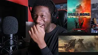 KONG BOWS DOWN TO NO ONE! Godzilla Vs Kong Trailer got me DUMMY HYPED! (Reaction)