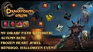 Drakensang Online &ndash; My Dwarf Path to Power! Autumn Rune, Frozen Heart Jewel, Halloween Event! (DSO)