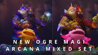 WTF Ogre Magi Arcana Turned Into Fish!? Latest Set Dota 2