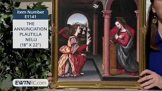 E1141_THE ANNUNCIATION PLAUTILLA NELLI (18 X 22)