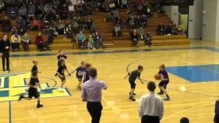 1st & 2nd Grade Boys Basketball halftime mini-game