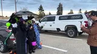 Truck or treat live in Westlock County Alberta Canada 