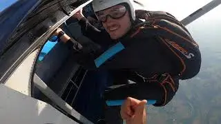 Parachutisme - Saut brevet A - 15&egrave;me saut