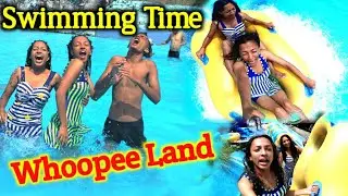 Swimming time l whoopee land ll apshu travel in whoopee land l apshara dahal @SURAKSHYAKCOFFICIAL