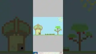 The house and city #berandahariini #pixelart #pixellep #videogameartist