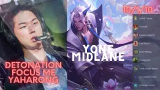 Detonation FocusMe Yaharong on Yone midlane