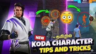 🔥 Free Fire Koda Character Tips & Tricks Tamil 😎💡