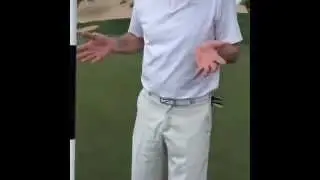 Tore Pedersen Albatross p&aring; Els Course i Dubai