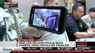 New law on how police body camera video would be handled