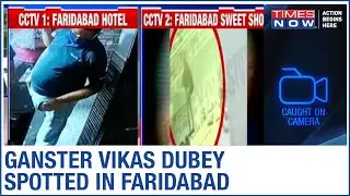 Kanpur Encounter: CCTV footage of gangster Vikas Dubey captured in Faridabad | Detailed Report