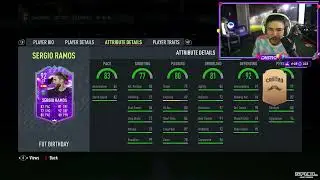 Castro1021 Reacts To Sergio Ramos' New SBC