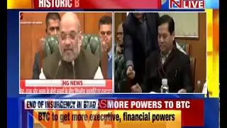 Historic Bodo accord signed; Amit Shah says golden future awaits Assam
