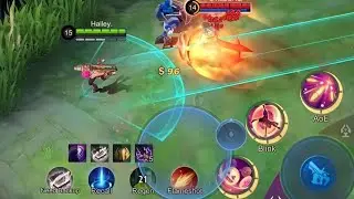 Flame shot on Beatrix. No one can get close to me #haileygaming #mlbb