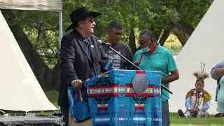 Treaty Medallion Ceremony -- Eric Tootoosis