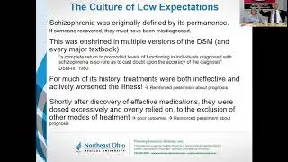 Reducing Stigma and the Culture of Pessimism About Schizophrenia