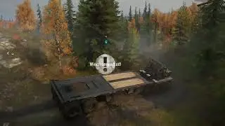 Why turn when you can winch? - Snowrunner