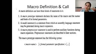 Macro Processing in System Programming