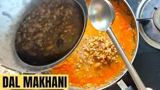 Dal makhani prepared with black lentils and red kidney beans #protein #indianfood #Vegfood #punjabi