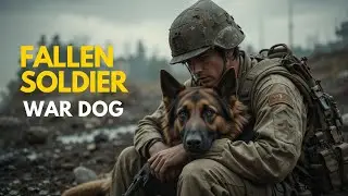 The Heartfelt Bond Between a Fallen Soldier and Their Loyal War Dog