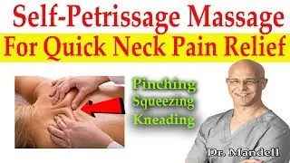 Self-Petrissage Massage for Your Tight Aching Neck Muscles (Cleanse Lymphatics) - Dr  Mandell, DC