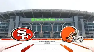 Madden NFL 26 - San Francisco 49ers Vs Cleveland Browns PS5 Simulation Week 13 (Updated Rosters)
