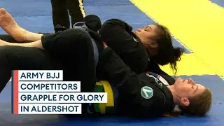 Competitors shine at 2024 British Army Brazilian jiu-jitsu championships | ACTION