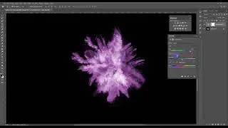 How to change the color off overlays in Photoshop. Simple way. Color Powder JPG and PNG