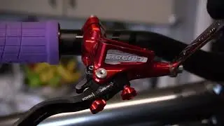 Uberbike components braided hose for Hope E4 (installation)