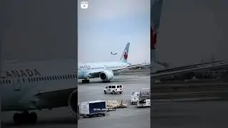 Canada whatsapp status 🇨🇦Aircanada takeoffstatus | India to Canada flight|#aircanada #shorts