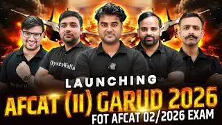 Launching AFCAT 2 Garud 2026 For AFCAT 2, 2026 Exam | Complete Preparation for AFCAT  Exam ✈️
