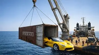 We Recovered a $9 Million Lost Ferrari Container from the Ocean Depths!