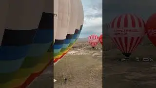 Riview naik balon udara di Cappadocia Turki | #t&uuml;rkiye #cappadocia #cappadociaballoon #wisataturki