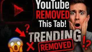 Why ? YouTube REMOVED the Trending Tab 😱 | The Real Reason Behid This SHOCKING Update!