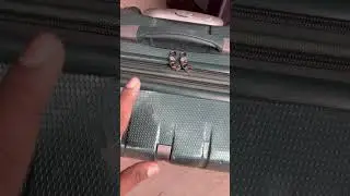 samsonite luggage fibre body broken repair video