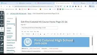 How to Edit Canvas Home Page Info