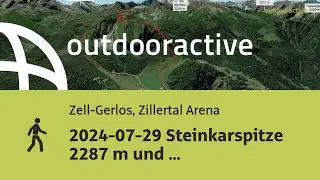 2024-07-29 Steinkarspitze 2287 m und Gerlossteinwand 2166 m