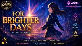 Cosmic Solarflare &ndash; For Brighter Days &middot; Uplifting Future Bass 🎙️
