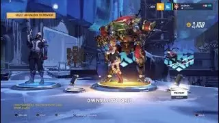 Opening a couple winter loot boxes...