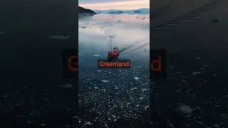 Largest island in the world! #youtubeshorts #facts #geography #greenland #europe #summer #shorts