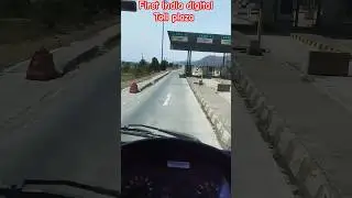India first digital toll plaza #👀😱🚛 viral video #truckdriver
