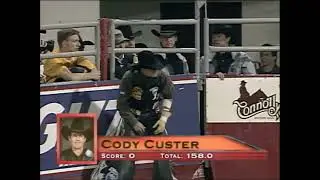Dr. Jeckle bucks Cody Custer - 99 PBR Billings