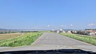 和歌山市道　出島有本線【堤防道路】
